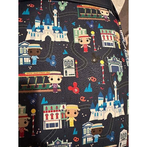 NWT Disney Parks Loungefly Dapper Dans Singing Quartet Main Street USA Backpack - Picture 8 of 8